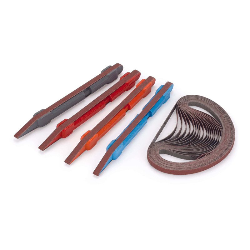 Sanding Stick Kit - 24 Piece - Grit:Assorted - Coarse